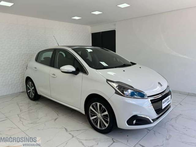 Peugeot 208 Griffe 1.6 Flex Aut.  - Branca - 2016/2017