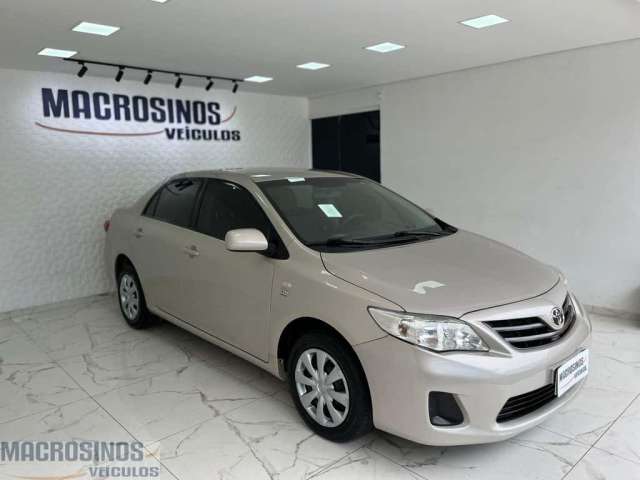 Toyota Corolla XLI FLEX 1.8 automático - Bege - 2011/2012