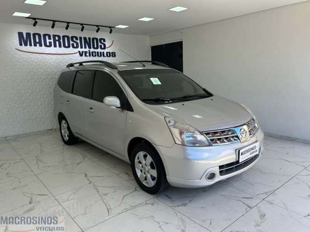 Nissan Livina GRAND SL 1.8 automática 7 lugares - Prata - 2011/2012