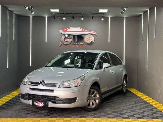 Citroën C4 GLX 2.0 Flex 16V 5p Aut.  - Prata - 2010/2010