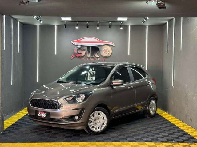 Ford KA 1.0 SE/SE Plus TiVCT Flex 5p  - Cinza - 2020/2021