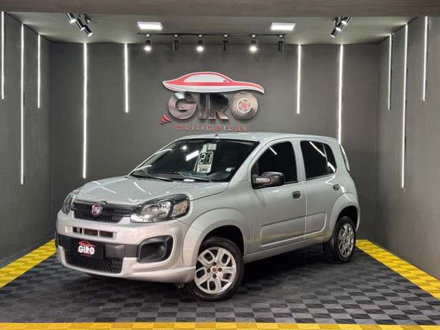 Fiat Uno ATTRACTIVE 1.0 Fire Flex 8V 5p  - Prata - 2020/2021