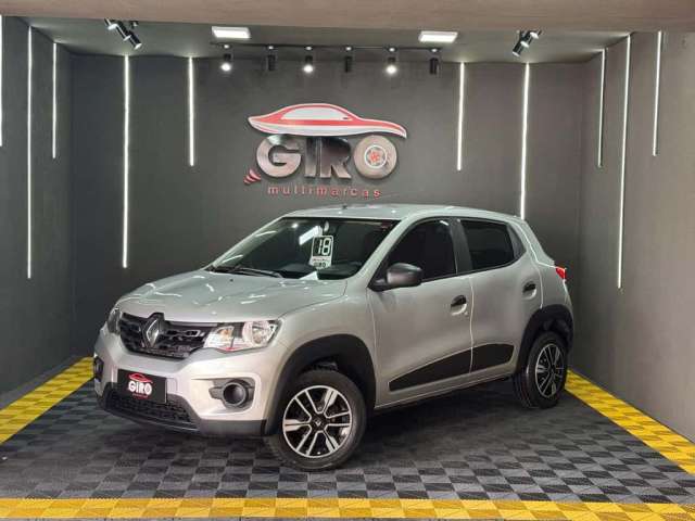 Renault Kwid Zen 1.0 Flex 12V 5p Mec.  - Prata - 2018/2018