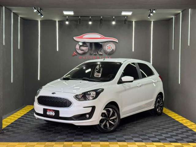 Ford KA 1.0 SE Plus TiVCT Flex 5p  - Branca - 2020/2021