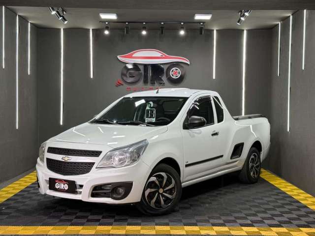 Chevrolet Montana LS 1.4 ECONOFLEX 8V 2p  - Branca - 2011/2011