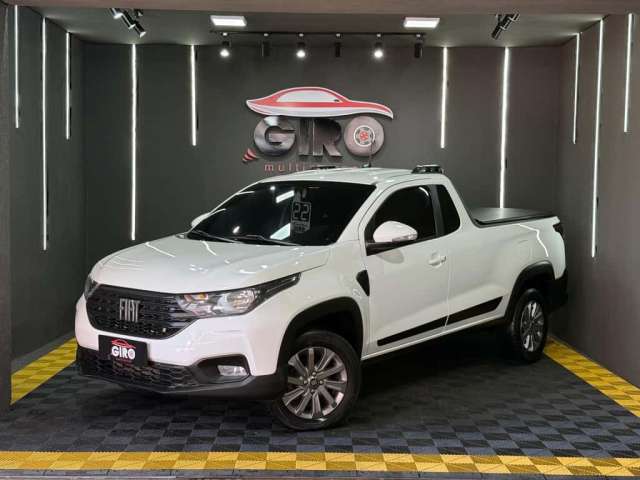 Fiat Strada Freedom 1.3 Flex 8V  CS Plus  - Branca - 2021/2022