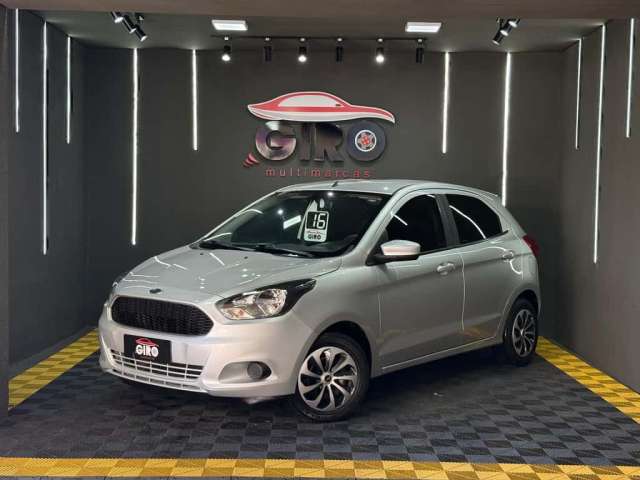 Ford KA SE 1.0 HA - Prata - 2016/2016