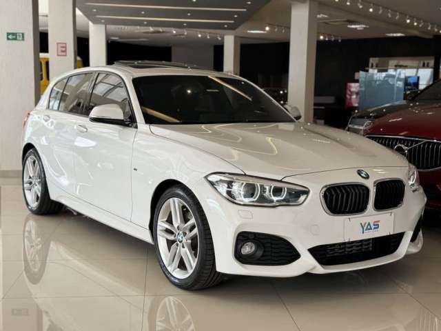 BMW 125i M Sport/Active Flex 2.0 TB Aut. 5p  - Branca - 2015/2016