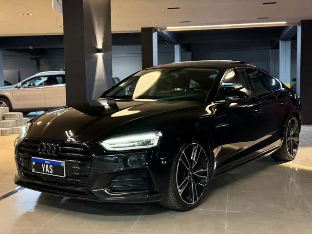 Audi A5 AUDI I/ A5 SPB 2.0TFSI - Preta - 2017/2018