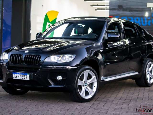 BMW X6 50i bi-turbo V8 - raridade!