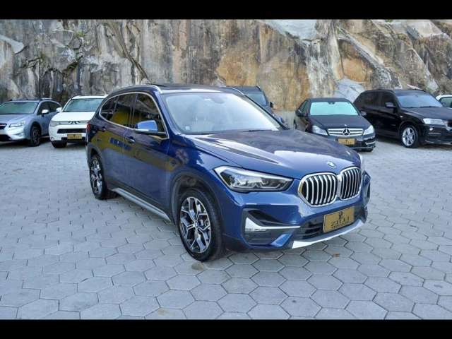 BMW X1 2.0 sDRIVE X-LINE TURBO ACTIVEFLEX AT  - Azul - 2021/2022