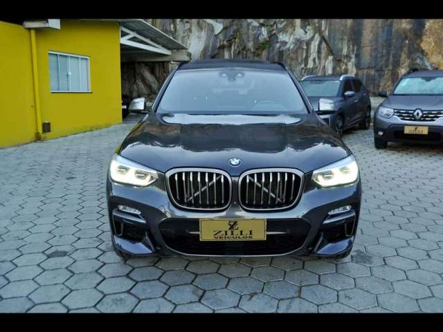 BMW X3 3.0 V6 M40i TURBO AT  - Cinza - 2019/2019