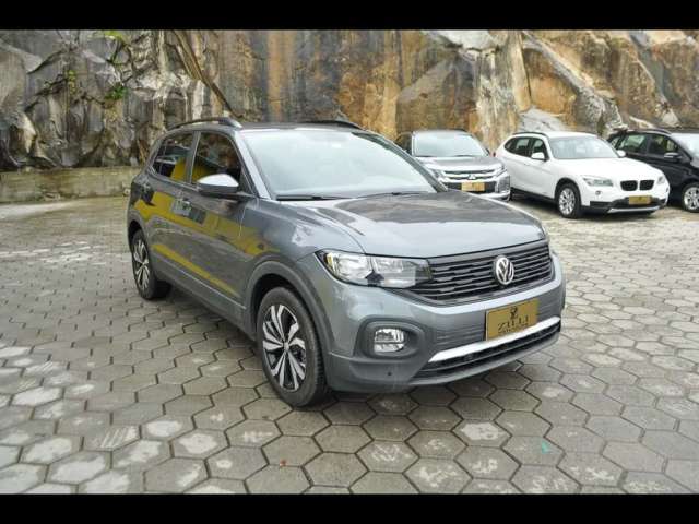 Volkswagen T-Cross 200 1.0 TSI AT - Cinza - 2021/2021