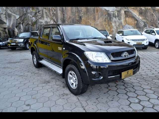 Toyota Hilux SR 3.0 CD 4X4 MT - Preta - 2008/2009