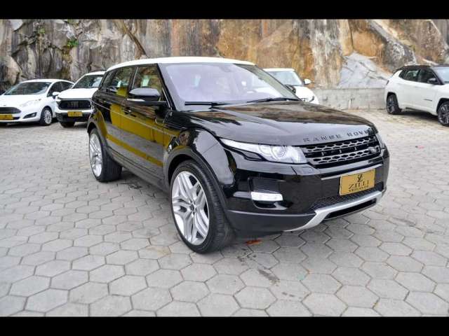 Land Rover Range Rover Evoque PURE TECH 2.0 Si4 AT - Preta - 2013/2013