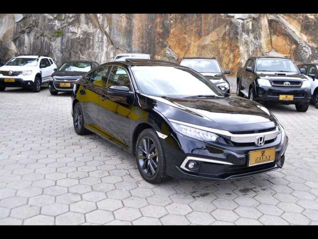 Honda Civic TOURING 1.5 TURBO AT - Preta - 2020/2021