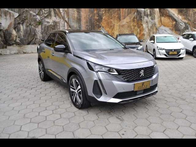 Peugeot 3008 GRIFFE 1.6 THP AT  - Prata - 2021/2022