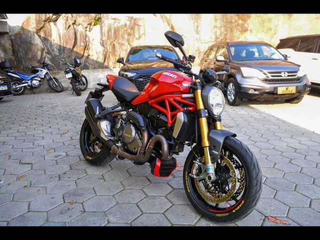 Ducati Monster 1200 S  - Vermelha - 2017/2018