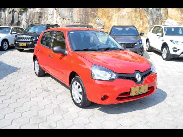 Renault Clio EXPRESSION 1.0 MT - Vermelha - 2013/2014