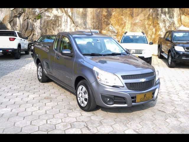 Chevrolet Montana LS 1.4 MT - Cinza - 2017/2018