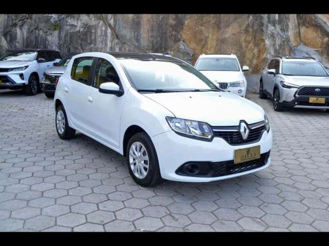 Renault Sandero EXPRESSION 1.6 MT  - Branca - 2016/2017