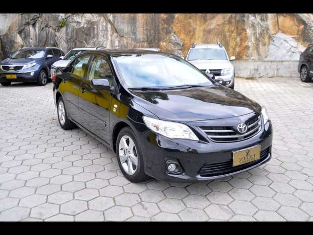 Toyota Corolla GLi 1.8 MT - Preta - 2012/2013