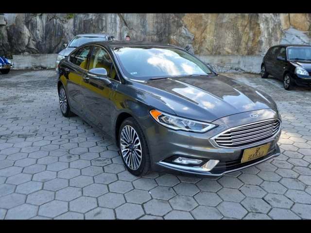 Ford Fusion TITANIUM GTDI 2.0 FWD AT  - Cinza - 2018/2018