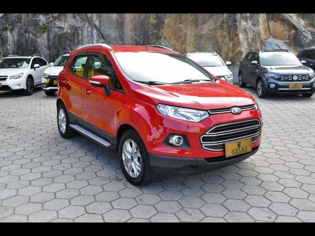 Ford EcoSport TITANIUM 2.0 AT  - Vermelha - 2015/2016