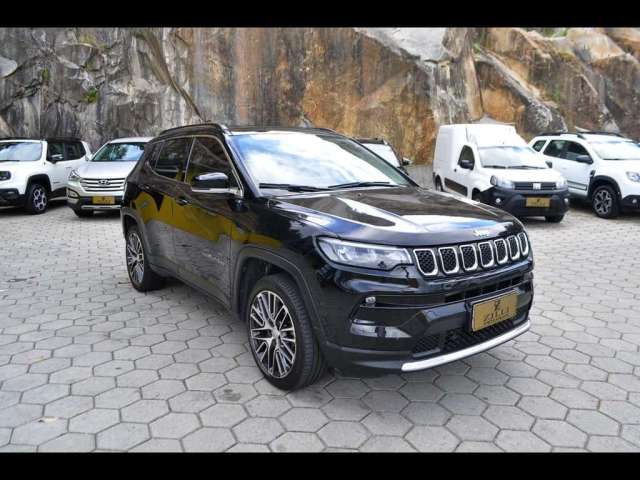 Jeep Compass LIMITED T270 1.3 TURBO AT - Preta - 2021/2022