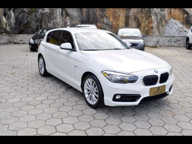 BMW 120i 2.0 ACTIVEFLEX AT  - Branca - 2015/2016