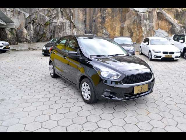 Ford KA SE 1.0 MT  - Preta - 2014/2015