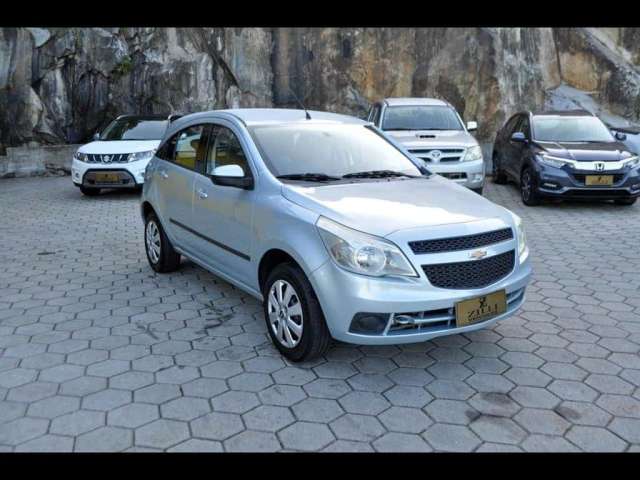 Chevrolet Agile LT 1.4 MT - Prata - 2009/2010