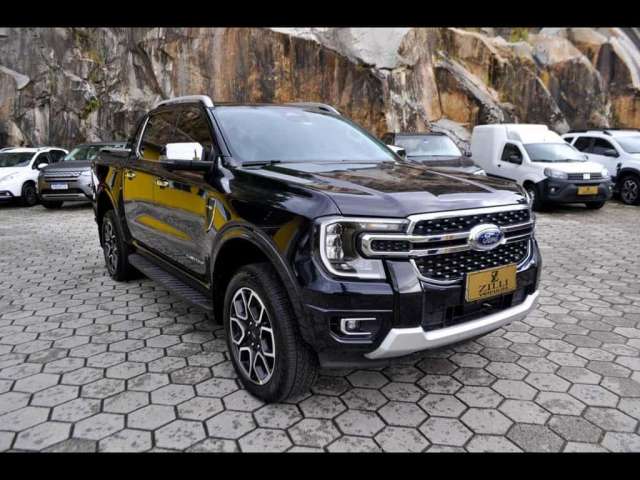 Ford Ranger LIMITED+ 3.0 V6 4X4 AT - Preta - 2024/2025