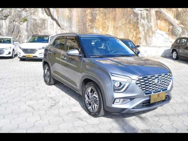 Hyundai Creta PLATINUM 1.0 TURBO AT - Cinza - 2024/2024