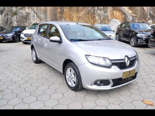 Renault Sandero VIBE 1.0 MT  - Prata - 2018/2019