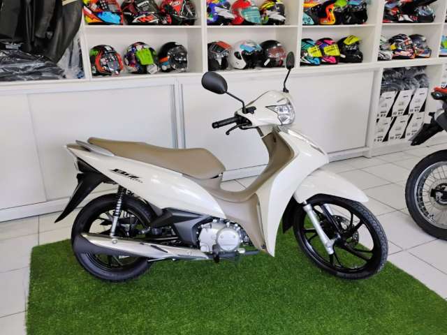 Honda Biz 125i 2024 0km, nova, aceito troca e financiamento