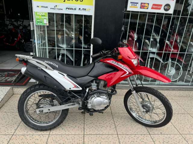 Honda Bros 125 Es 2014, partida elétrica, aceito troca e financio