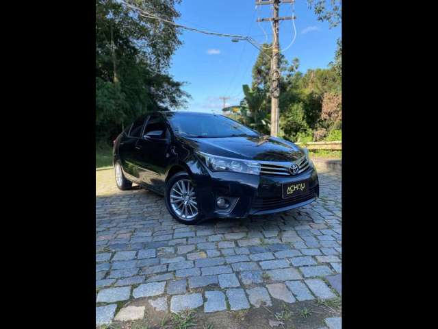 Toyota Corolla XEi 2.0 Flex 16V Aut.  - Preta - 2015/2016