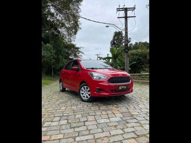 Ford KA 1.0 SE/SE Plus TiVCT Flex 5p  - Vermelha - 2014/2015