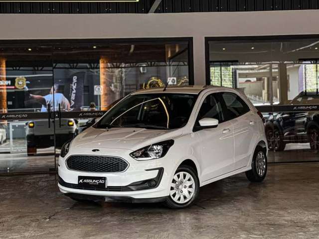 Ford KA 1.0 SE/SE Plus TiVCT Flex 5p  - Branca - 2020/2020