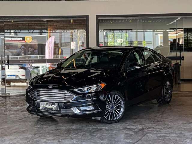 Ford Fusion Titanium 2.0 GTDI Eco. AWD Aut. - Preta - 2017/2018