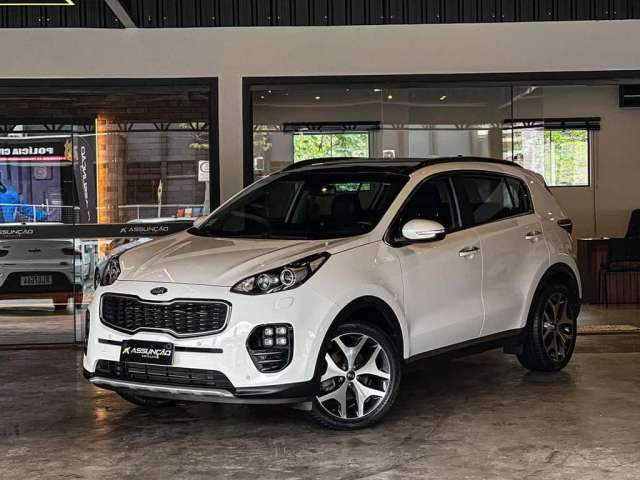 Kia Sportage EX 2.0 16V Flex Aut.  - Branca - 2018/2019