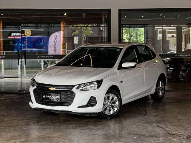 Chevrolet Onix HATCH LT 1.0 12V Flex 5p Mec.  - Branca - 2022/2023