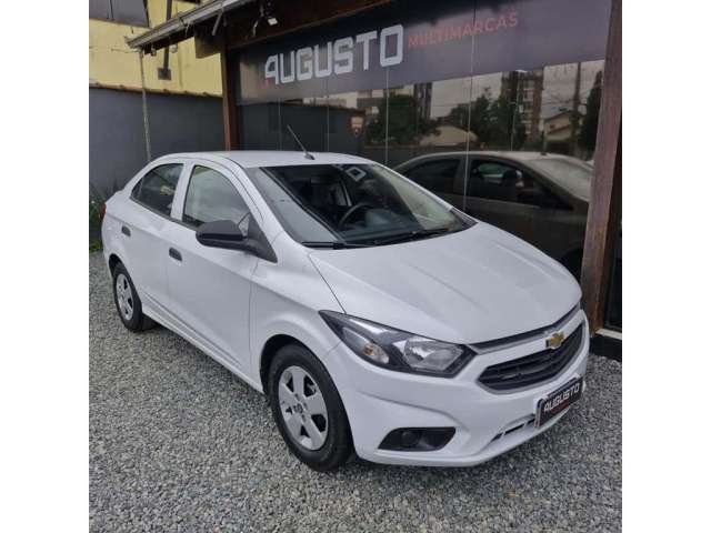 Chevrolet Onix JOY Plus 1.0 8V 4p Flex Mec.  - Branca - 2019/2020