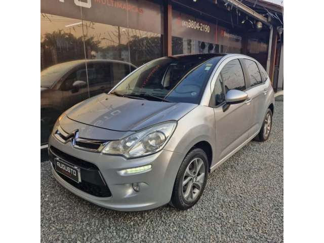 Citroën C3 Tendance 1.5 Flex 8V 5p Mec.  - Prata - 2012/2013