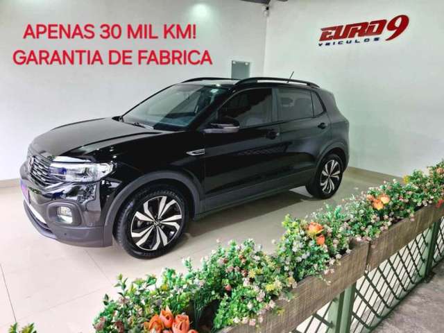 VOLKSWAGEN T-CROSS 200 TSI COMFORTLINE AUT 2022 APENAS 30 MIL KM! 