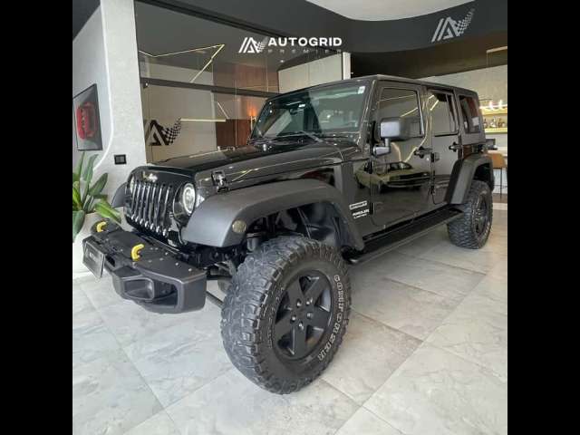 Jeep Wrangler Unlimited Sport 3.8 V6 199cv  - Preta - 2010/2010