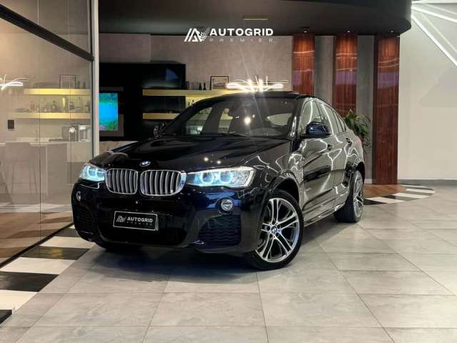 BMW X4 XDRIVE 35i/M-Sport 3.0 306cv Bi-Turbo  - Preta - 2014/2015