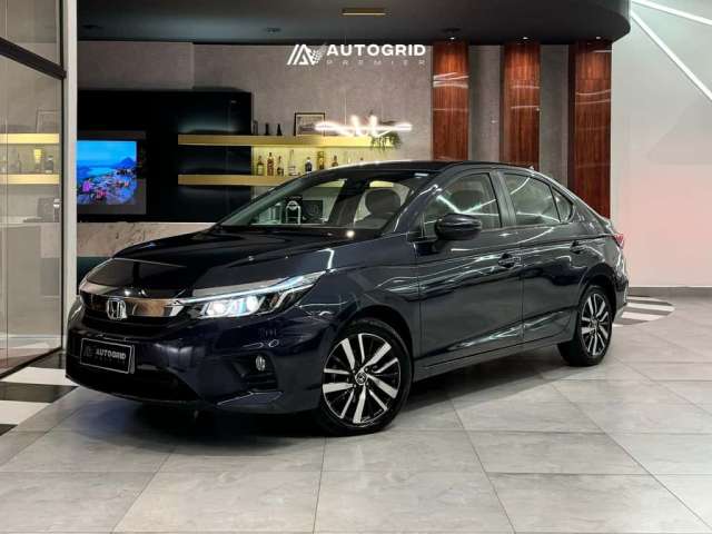 Honda City Sedan EXL 1.5 Flex  16V 4p Aut.  - Azul - 2023/2023