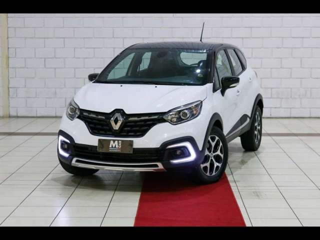 Renault Captur Intense 1.3 TB 16V Flex 5p Aut.  - Branca - 2022/2023